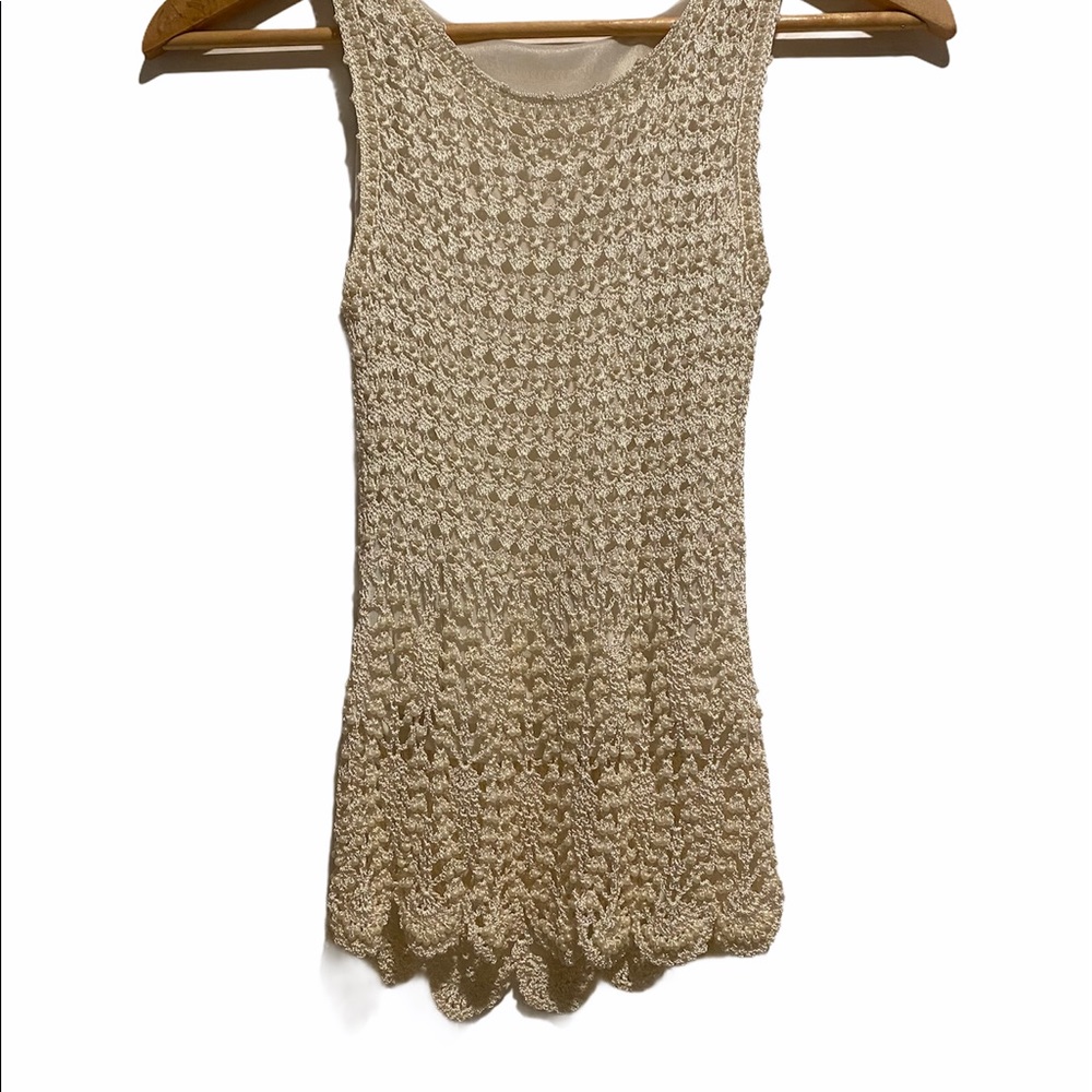 Vintage beaded top